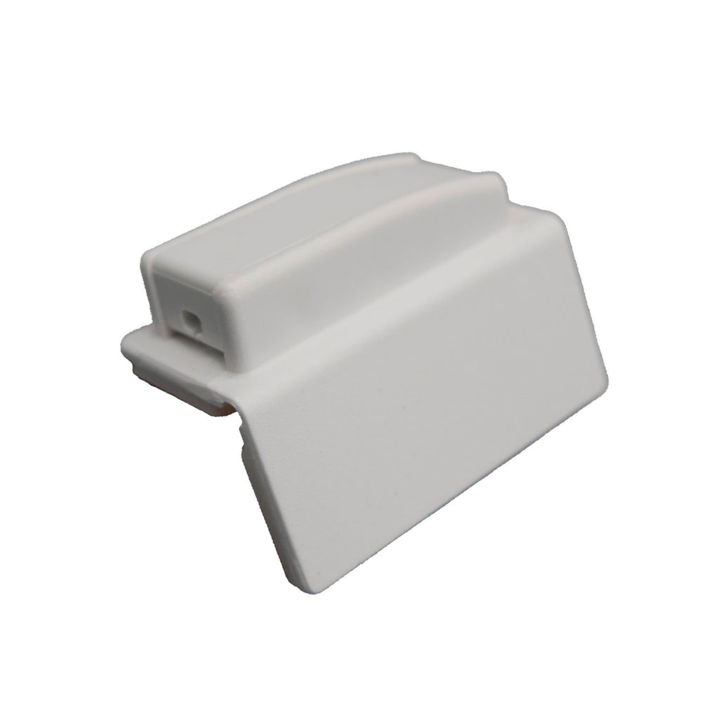 Premium Gelenk-Klebeplatte Plissee für PVC-Glasleiste  min. 13mm