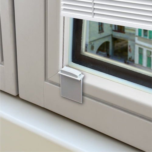 Premium Plissee Klebehalter schmale Glasleisten 4-12mm PVC Montage ohne Bohren