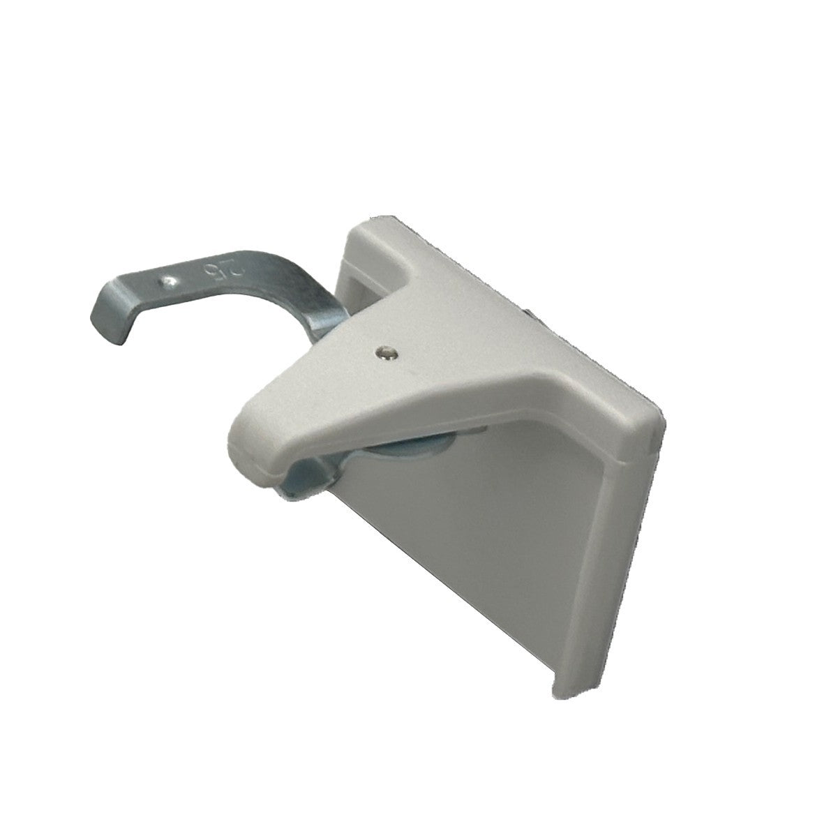 Premium 25mm Jalousie Klebeträger PVC-Fenster 2er Set ohne Bohren Montage NEU