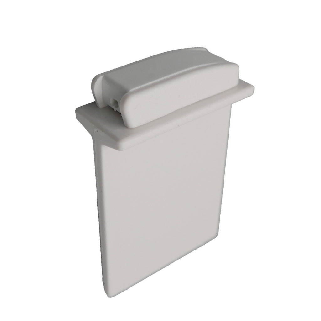 Premium Plissee Klebehalter schmale Glasleisten 4-12mm PVC Montage ohne Bohren